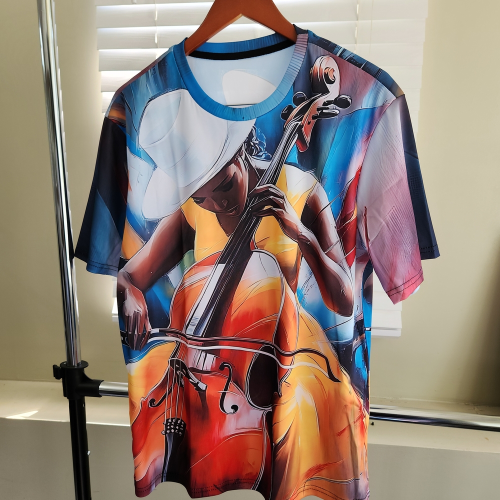 Artistic Graphic Short Sleeve Tee